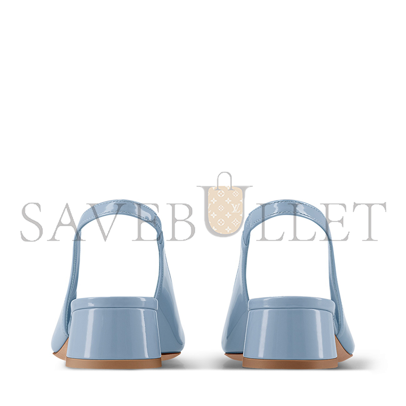 LOUIS VUITTON SWING SLINGBACK PUMP 1AGU71 LOUIS VUITTON SWING SLINGBACK PUMP 1AGU71